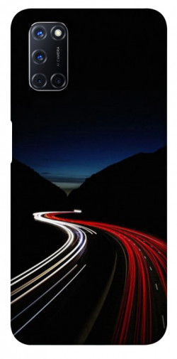 Чехол itsPrint Красно-белая дорога для Oppo A52 / A72 / A92