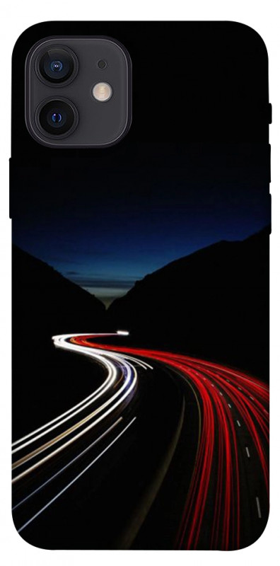 Чехол itsPrint Красно-белая дорога для Apple iPhone 12 Pro (6.1"), авто, купить оптом с доставкой