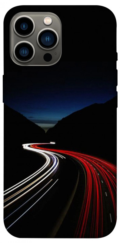 Чехол itsPrint Красно-белая дорога для Apple iPhone 12 Pro Max (6.7"), авто, купить оптом с доставкой