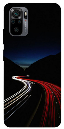 Чехол itsPrint Красно-белая дорога для Xiaomi Redmi Note 10 / Note 10s