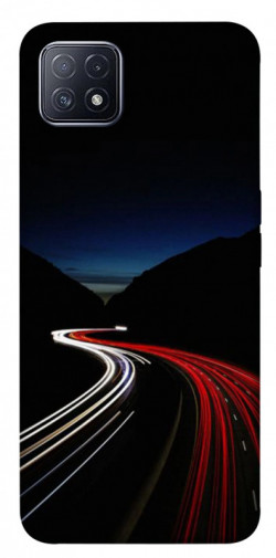 Чохол itsPrint Червоно-біла дорога для Oppo A73