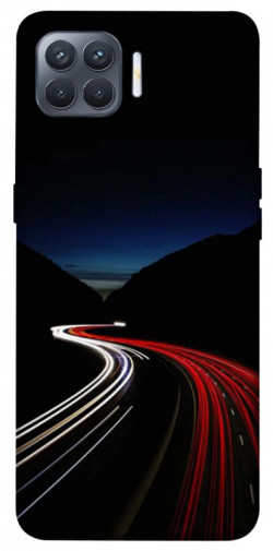 Чохол itsPrint Червоно-біла дорога для Oppo Reno 4 Lite