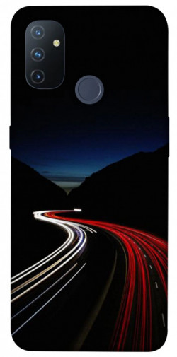 Чохол itsPrint Червоно-біла дорога для OnePlus Nord N100