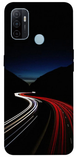 Чохол itsPrint Червоно-біла дорога для Oppo A53 / A32 / A33