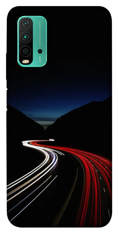 Чехол itsPrint Красно-белая дорога для Xiaomi Redmi Note 9 4G / Redmi 9 Power / Redmi 9T, авто, купить оптом с доставкой