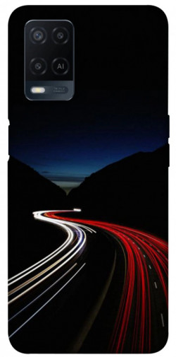 Чохол itsPrint Червоно-біла дорога для Oppo A16s / A16