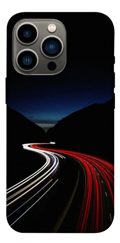 Чехол itsPrint Красно-белая дорога для Apple iPhone 13 Pro (6.1"), авто, купить оптом с доставкой