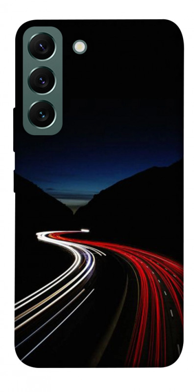 Чехол itsPrint Красно-белая дорога для Samsung Galaxy S22, авто, купить оптом с доставкой