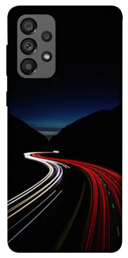 Чехол itsPrint Красно-белая дорога для Samsung Galaxy A73 5G