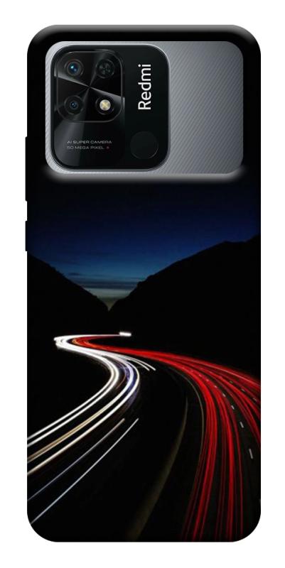 Чехол itsPrint Красно-белая дорога для Xiaomi Redmi 10C, авто, купить оптом с доставкой
