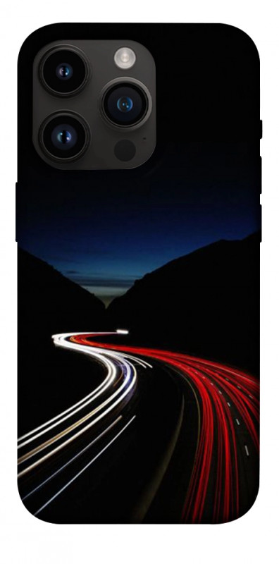 Чехол itsPrint Красно-белая дорога для Apple iPhone 14 Pro (6.1"), авто, купить оптом с доставкой