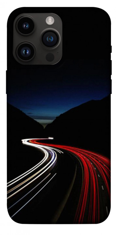 Чохол itsPrint Червоно-біла дорога для Apple iPhone 14 Pro Max (6.7"), авто, купити оптом з доставкою