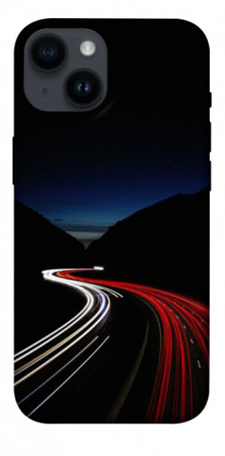 Чохол itsPrint Червоно-біла дорога для Apple iPhone 14 (6.1")