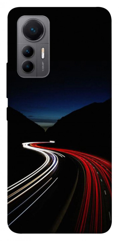 Чехол itsPrint Красно-белая дорога для Xiaomi 12 Lite, авто, купить оптом с доставкой