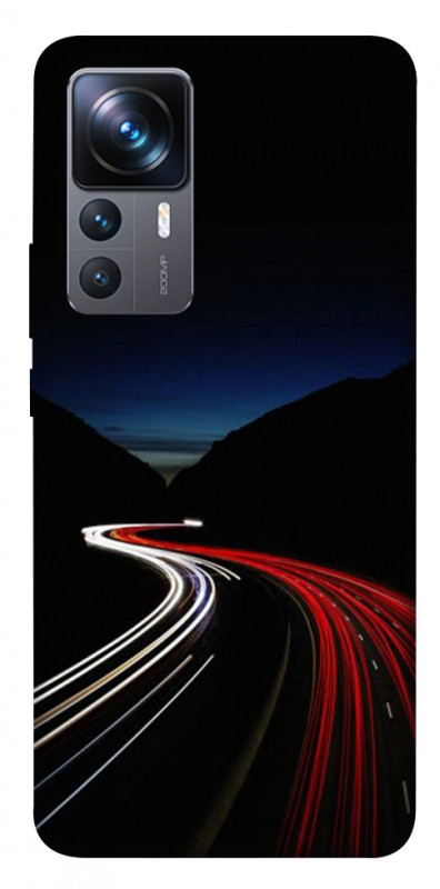 Чехол itsPrint Красно-белая дорога для Xiaomi 12T / 12T Pro, авто, купить оптом с доставкой