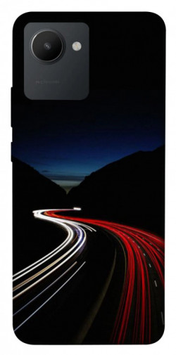 Чохол itsPrint Червоно-біла дорога для Realme C30
