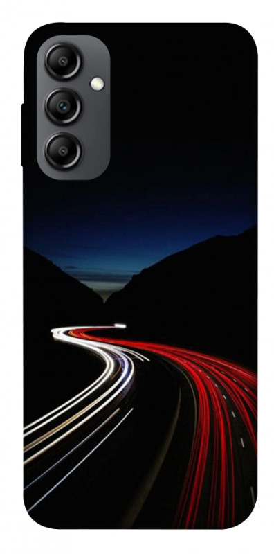 Чехол itsPrint Красно-белая дорога для Samsung Galaxy A14 4G/5G, авто, купить оптом с доставкой