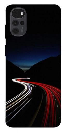 Чехол itsPrint Красно-белая дорога для Motorola Moto G22