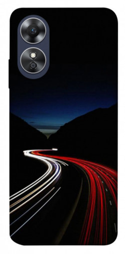 Чохол itsPrint Червоно-біла дорога для Oppo A17