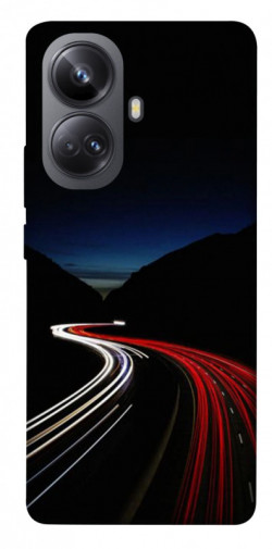 Чохол itsPrint Червоно-біла дорога для Realme 10 Pro+