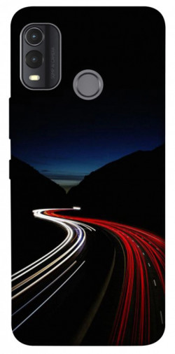 Чохол itsPrint Червоно-біла дорога для Nokia G11 Plus