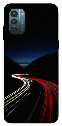 Чохол itsPrint Червоно-біла дорога для Nokia G21