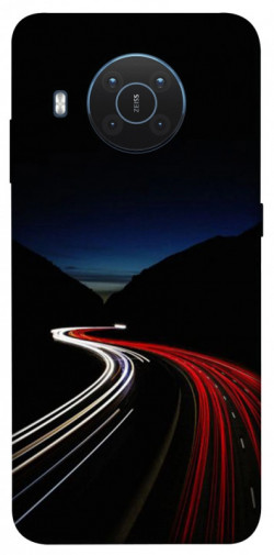 Чехол itsPrint Красно-белая дорога для Nokia X10 / X20