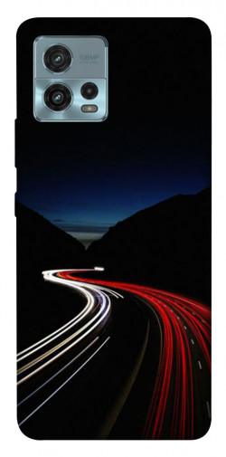 Чохол itsPrint Червоно-біла дорога для Motorola Moto G72