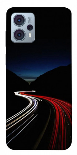 Чохол itsPrint Червоно-біла дорога для Motorola Moto G23