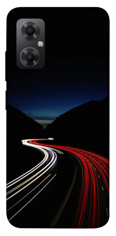 Чехол itsPrint Красно-белая дорога для Xiaomi Redmi Note 11R, авто, купить оптом с доставкой