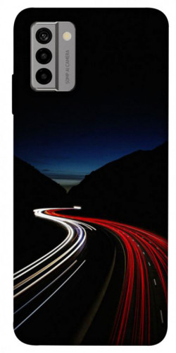 Чохол itsPrint Червоно-біла дорога для Nokia G22