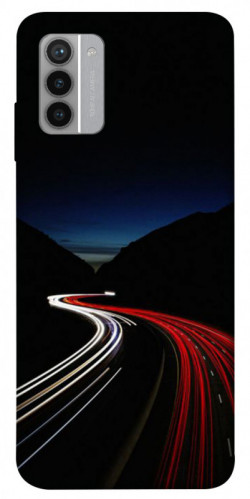Чохол itsPrint Червоно-біла дорога для Nokia G42