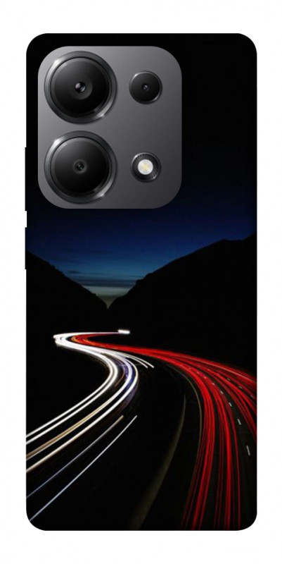 Чехол itsPrint Красно-белая дорога для Xiaomi Poco X6, авто, купить оптом с доставкой