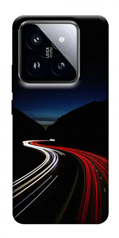Чохол itsPrint Червоно-біла дорога для Xiaomi 14 Pro, авто, купити оптом з доставкою