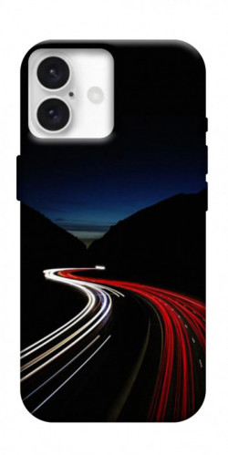 Чохол itsPrint Червоно-біла дорога для Apple iPhone 16 Plus (6.7")