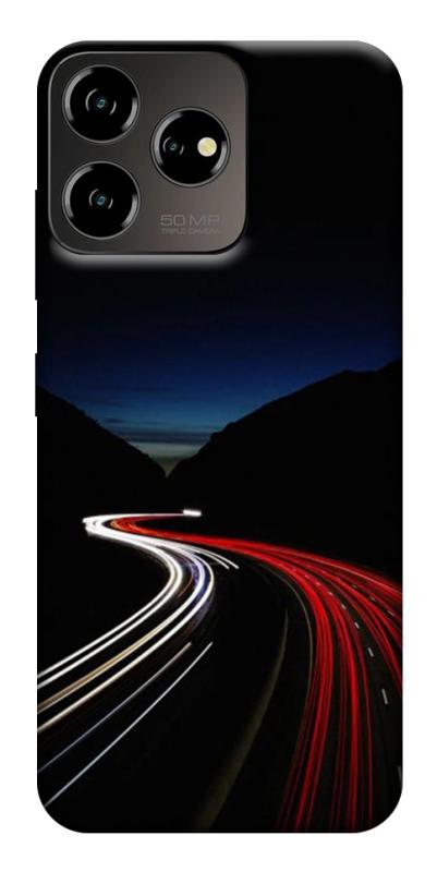 Чохол itsPrint Червоно-біла дорога для ZTE Blade V50 Desing 4G, авто, купити оптом з доставкою