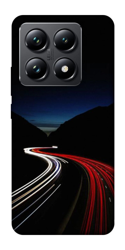 Чехол itsPrint Красно-белая дорога для Xiaomi 14T Pro, авто, купить оптом с доставкой