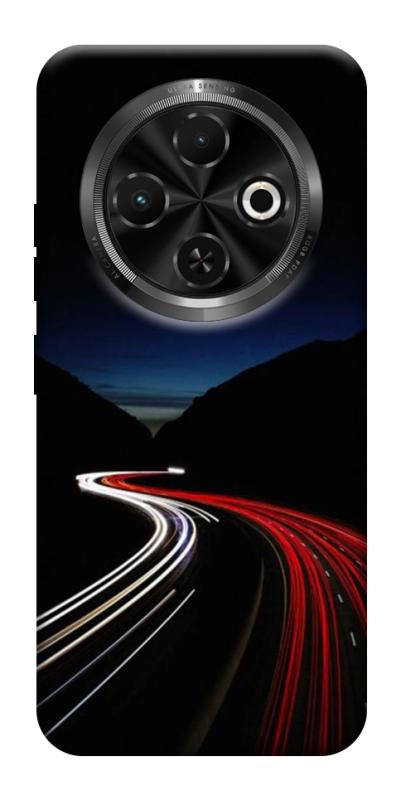 Чохол itsPrint Червоно-біла дорога для TECNO Spark 30C, авто, купити оптом з доставкою