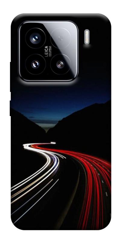 Чехол itsPrint Красно-белая дорога для Xiaomi 15, авто, купить оптом с доставкой