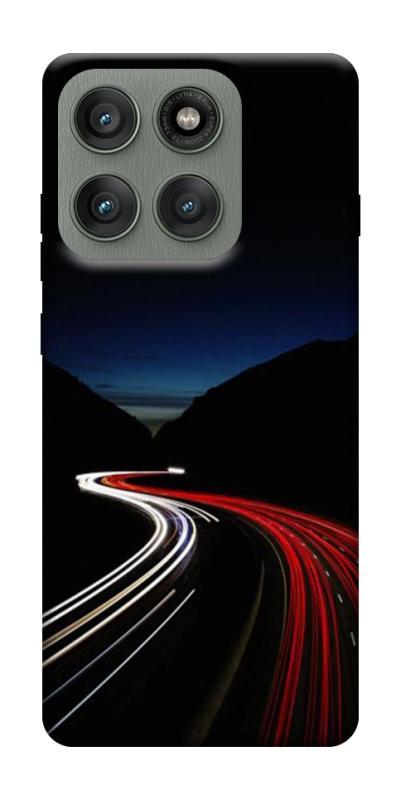 Чехол itsPrint Красно-белая дорога для Motorola Edge 60 Pro, авто, купить оптом с доставкой