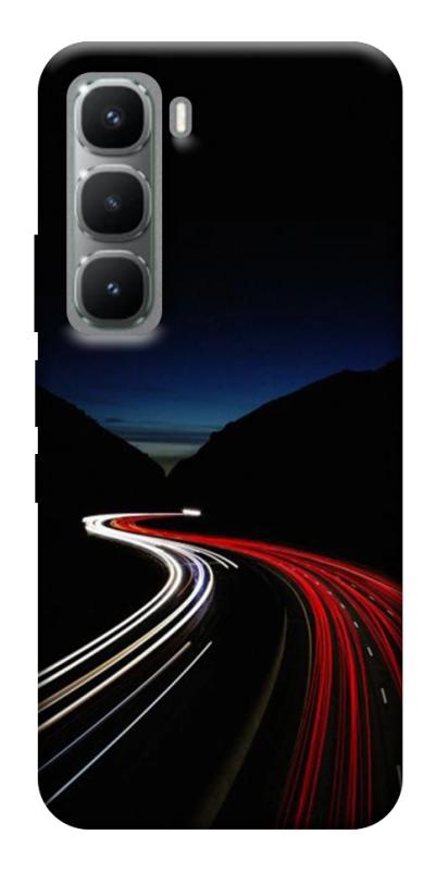 Чехол itsPrint Красно-белая дорога для Infinix Hot 60 Pro, авто, купить оптом с доставкой