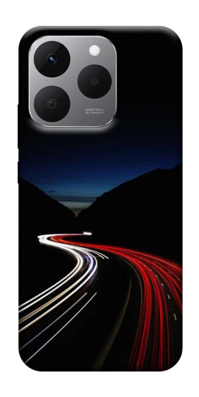 Чехол itsPrint Красно-белая дорога для Realme 15T, авто, купить оптом с доставкой