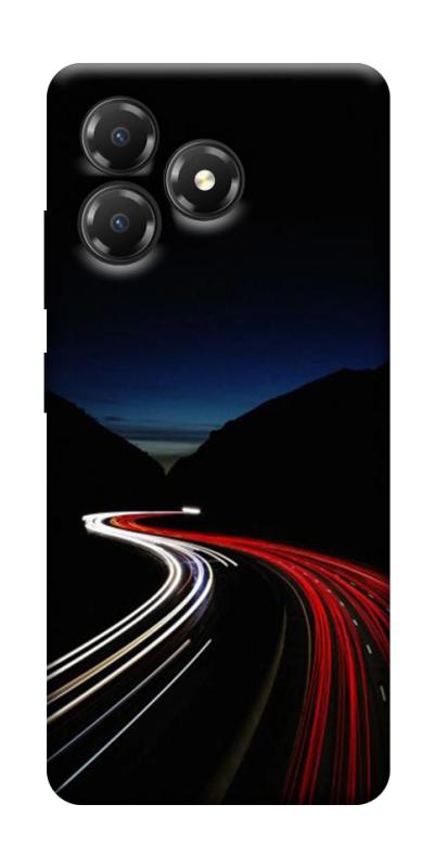 Чохол itsPrint Червоно-біла дорога для ZTE Blade A36, авто, купити оптом з доставкою
