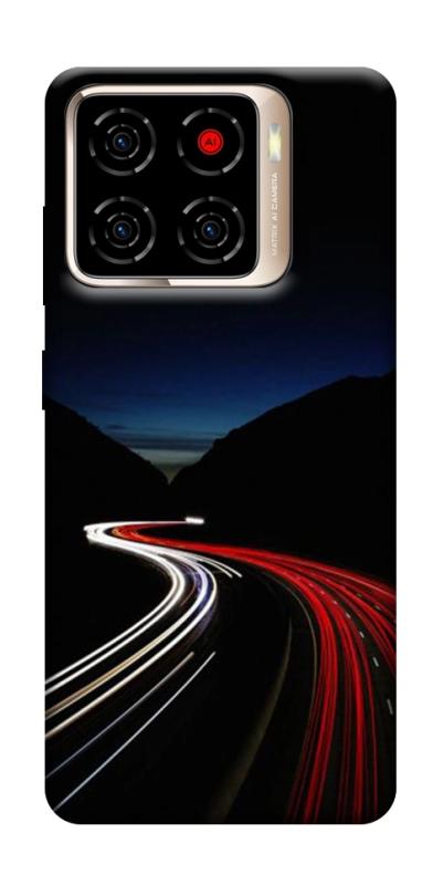 Чехол itsPrint Красно-белая дорога для ZTE Blade A56, авто, купить оптом с доставкой