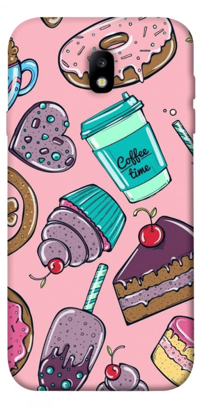 Чехол itsPrint Coffee time для Samsung J730 Galaxy J7 (2017), еда, купить оптом с доставкой