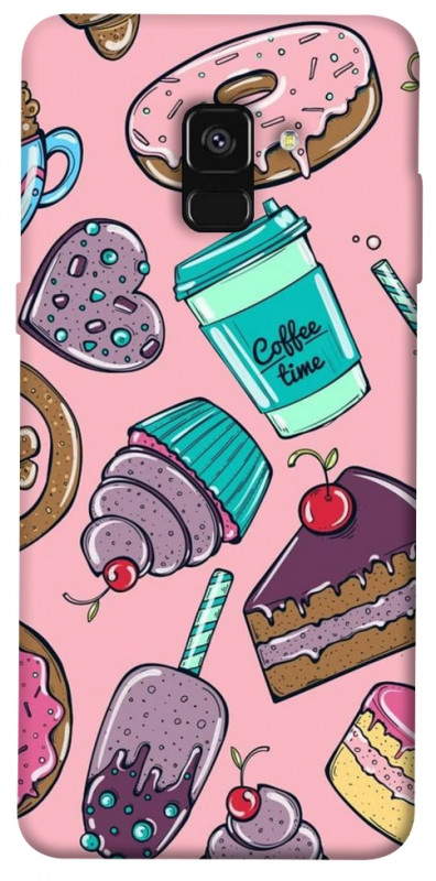 Чехол itsPrint Coffee time для Samsung A530 Galaxy A8 (2018), еда, купить оптом с доставкой