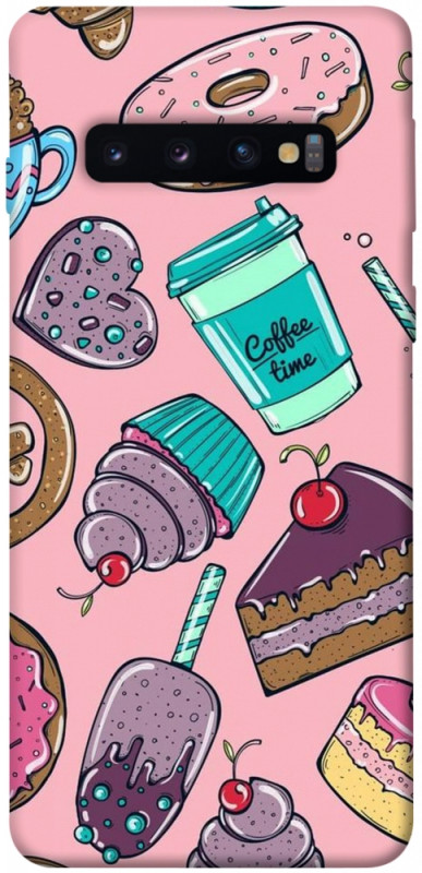 Чохол itsPrint Coffee time для Samsung Galaxy S10, їжа, купити оптом з доставкою