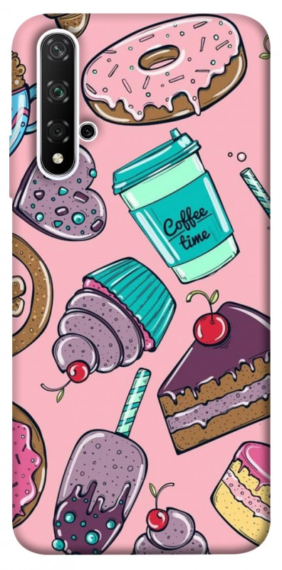 Чехол itsPrint Coffee time для Huawei Honor 20 / Nova 5T, еда, купить оптом с доставкой