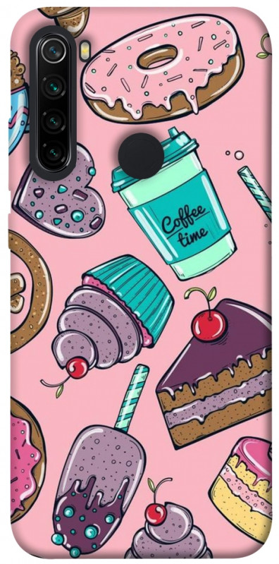 Чехол itsPrint Coffee time для Xiaomi Redmi Note 8, еда, купить оптом с доставкой