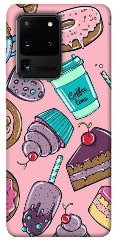 Чехол itsPrint Coffee time для Samsung Galaxy S20 Ultra, еда, купить оптом с доставкой